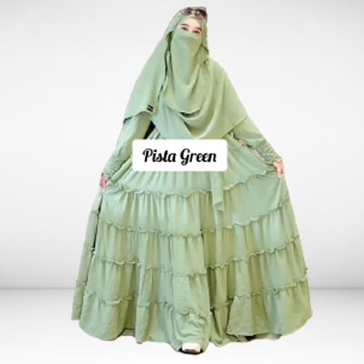 Frill abaya