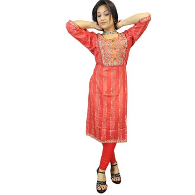 Premium quality rayon material Kurti