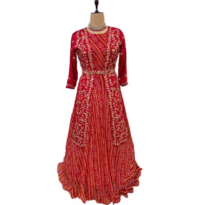 PREMIUM BANDHANI GORGETTE